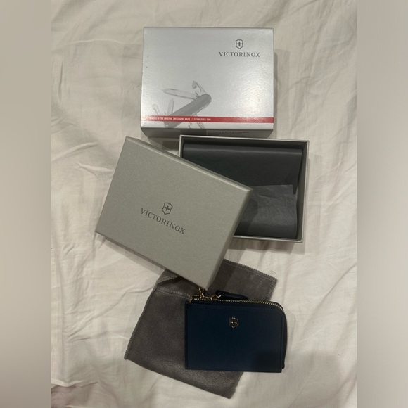 Victorinox/Swiss Army Key and Cardholder Navy Brand New - Picture 2 of 9